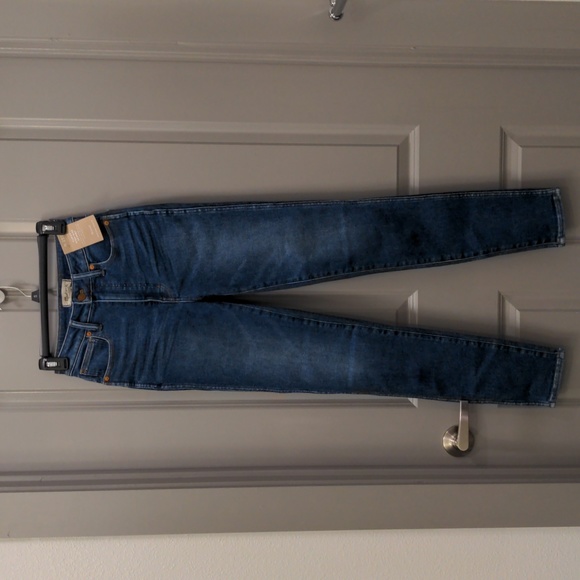 NWT Size 25 Tall Madewell Curvy High-Rise Skinny Jeans - Picture 5 of 12